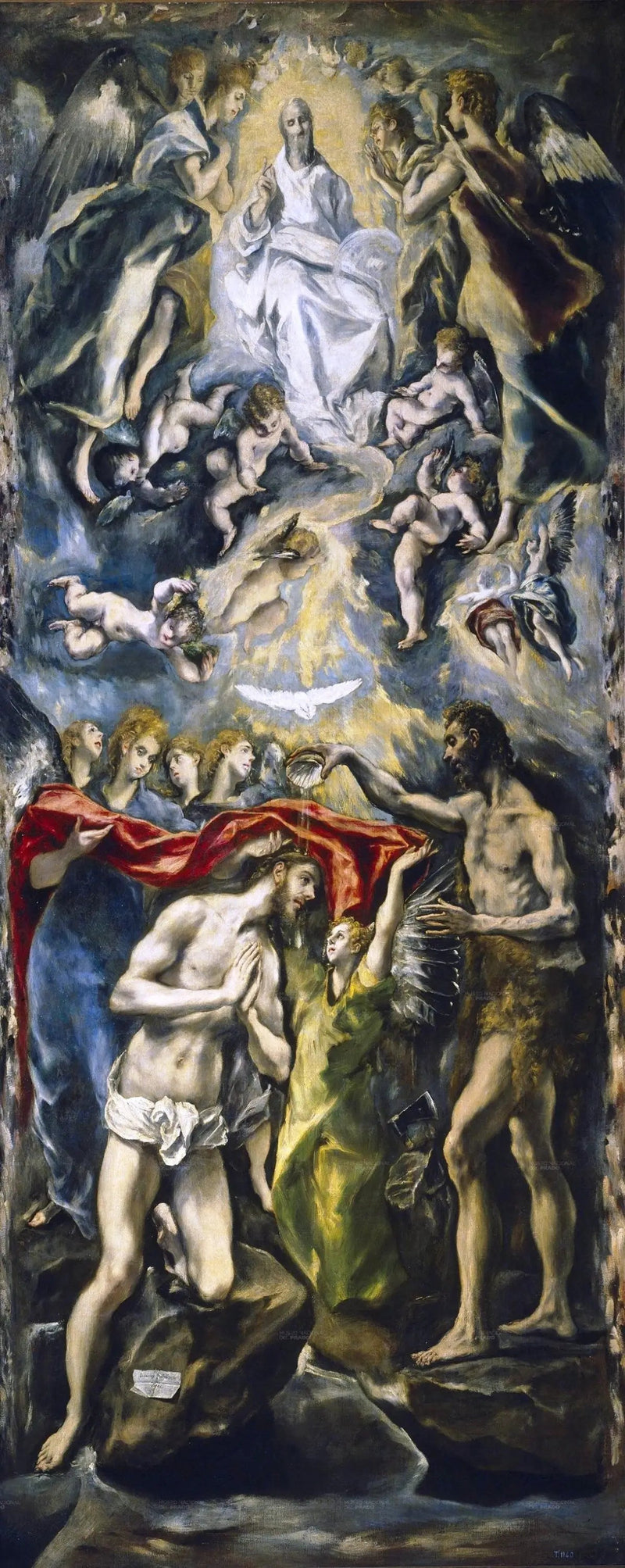 De Doop van Christus - El Greco