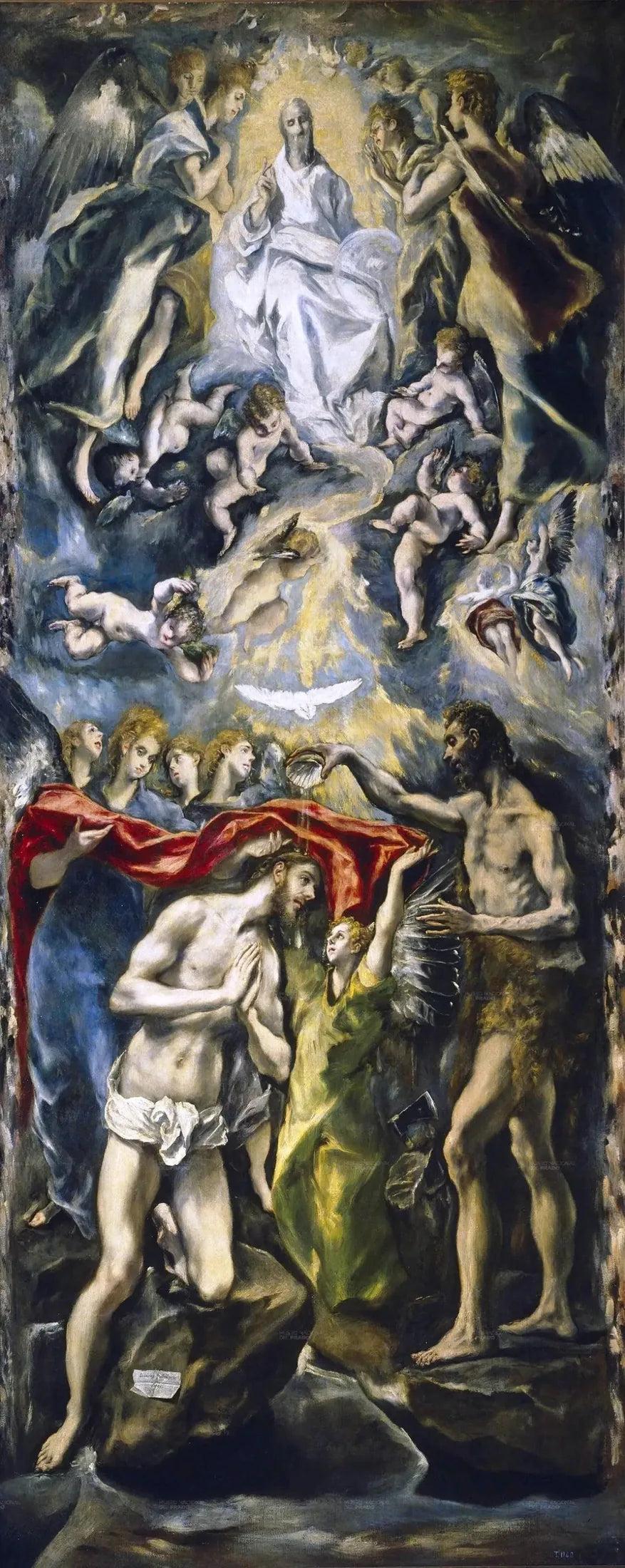 De Doop van Christus - El Greco