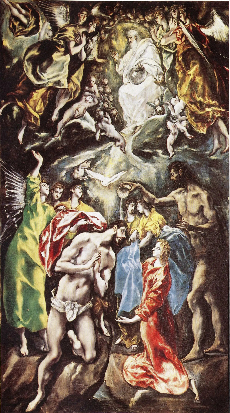 De Doop van Christus - El Greco