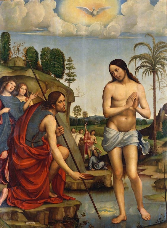 De doop van Christus - Francesco Francia
