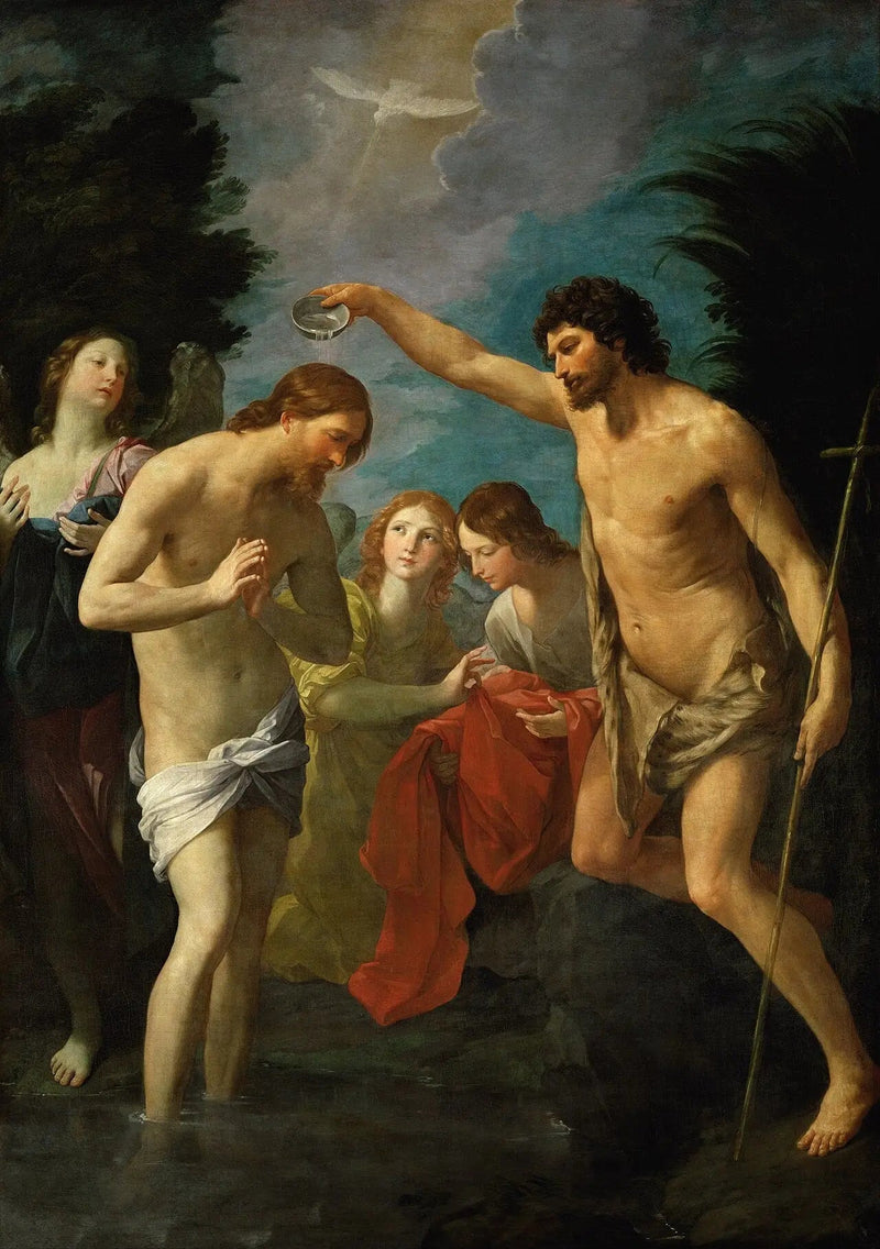 De doop van Christus - Guido Reni