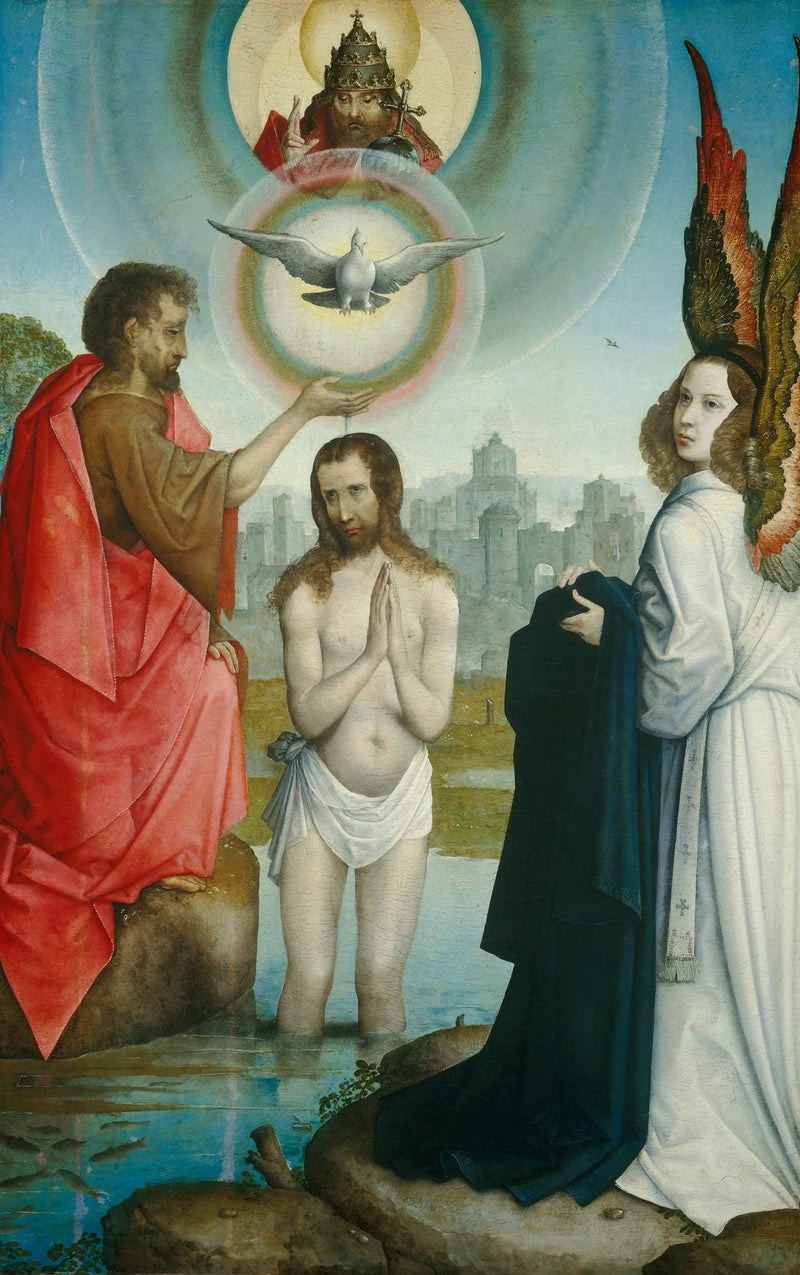 De doop van Christus - Juan de Flandes