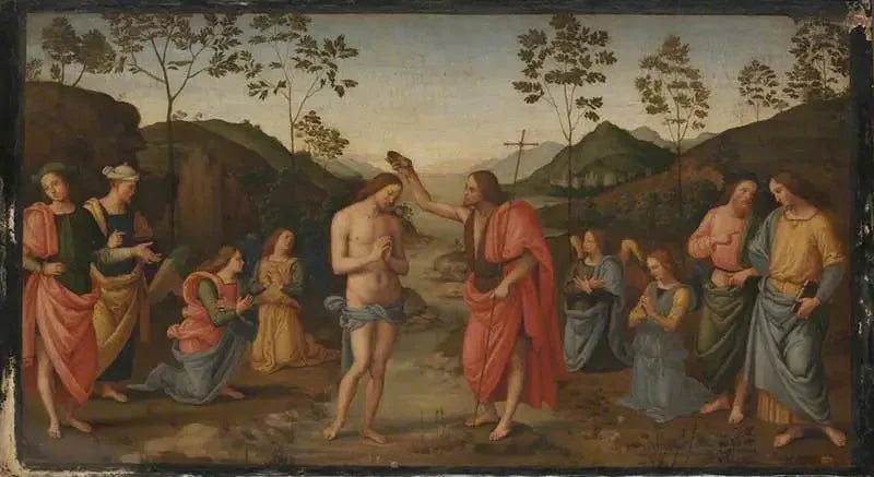 De doop van Christus - Pietro Perugino