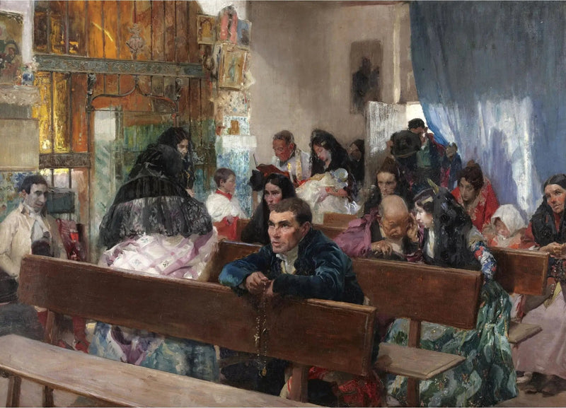 De doop - Joaquín Sorolla