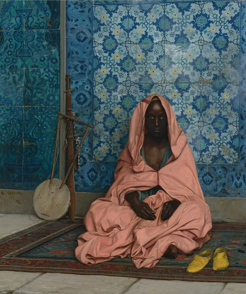 De Zwarte Bard - Jean-Léon Gérôme