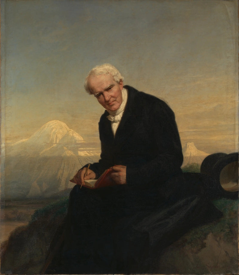 De baron Alexander von Humboldt - Julius Schrader