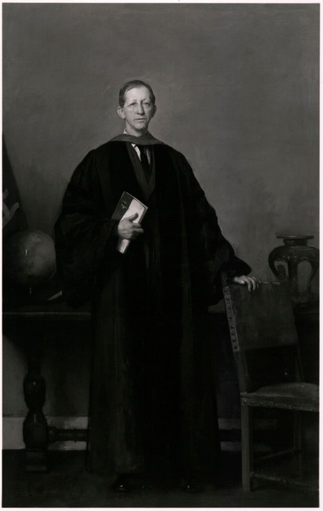 Le Baron Russell Briggs (1855-1934) - Edmund Charles Tarbell - Alpha Reproduction