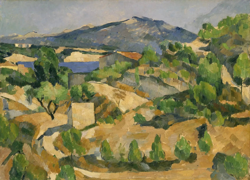 De Dam van François Zola - Paul Cézanne