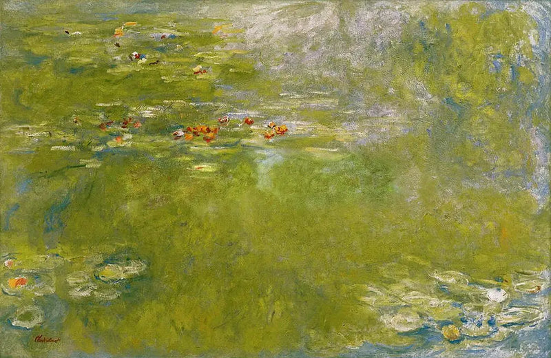 De vijver met waterlelies - Claude Monet