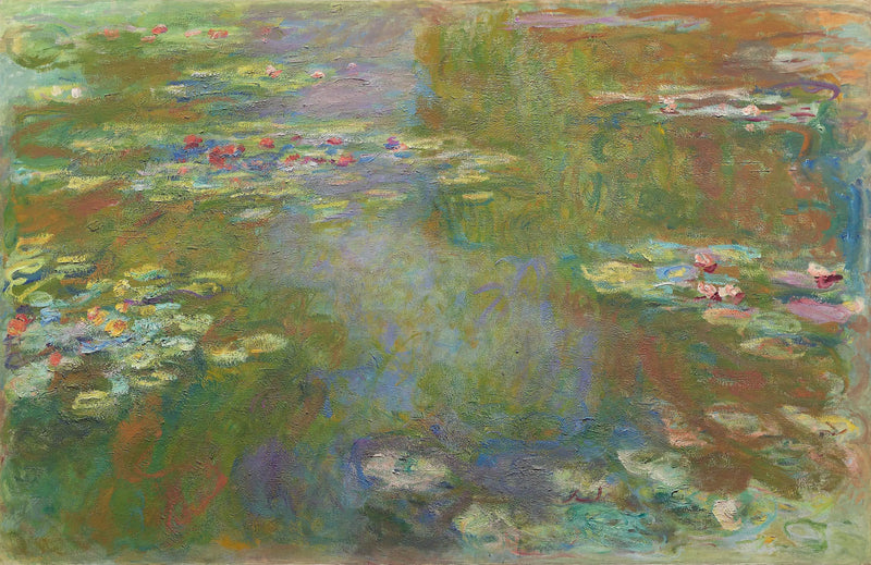 De vijver met waterlelies - Claude Monet