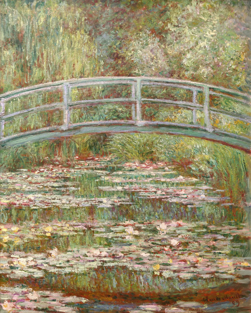 De vijver met waterlelies - Claude Monet