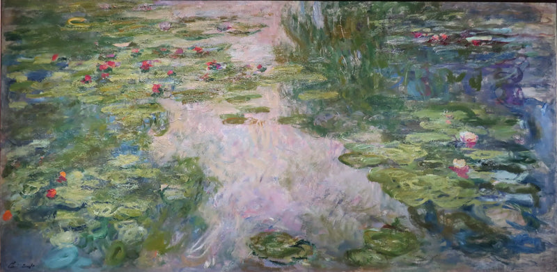 De vijver met waterlelies - Claude Monet