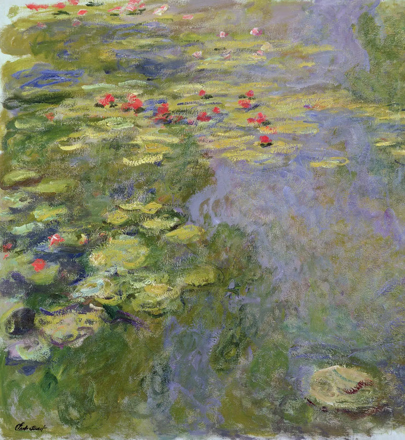 De vijver met waterlelies - Claude Monet