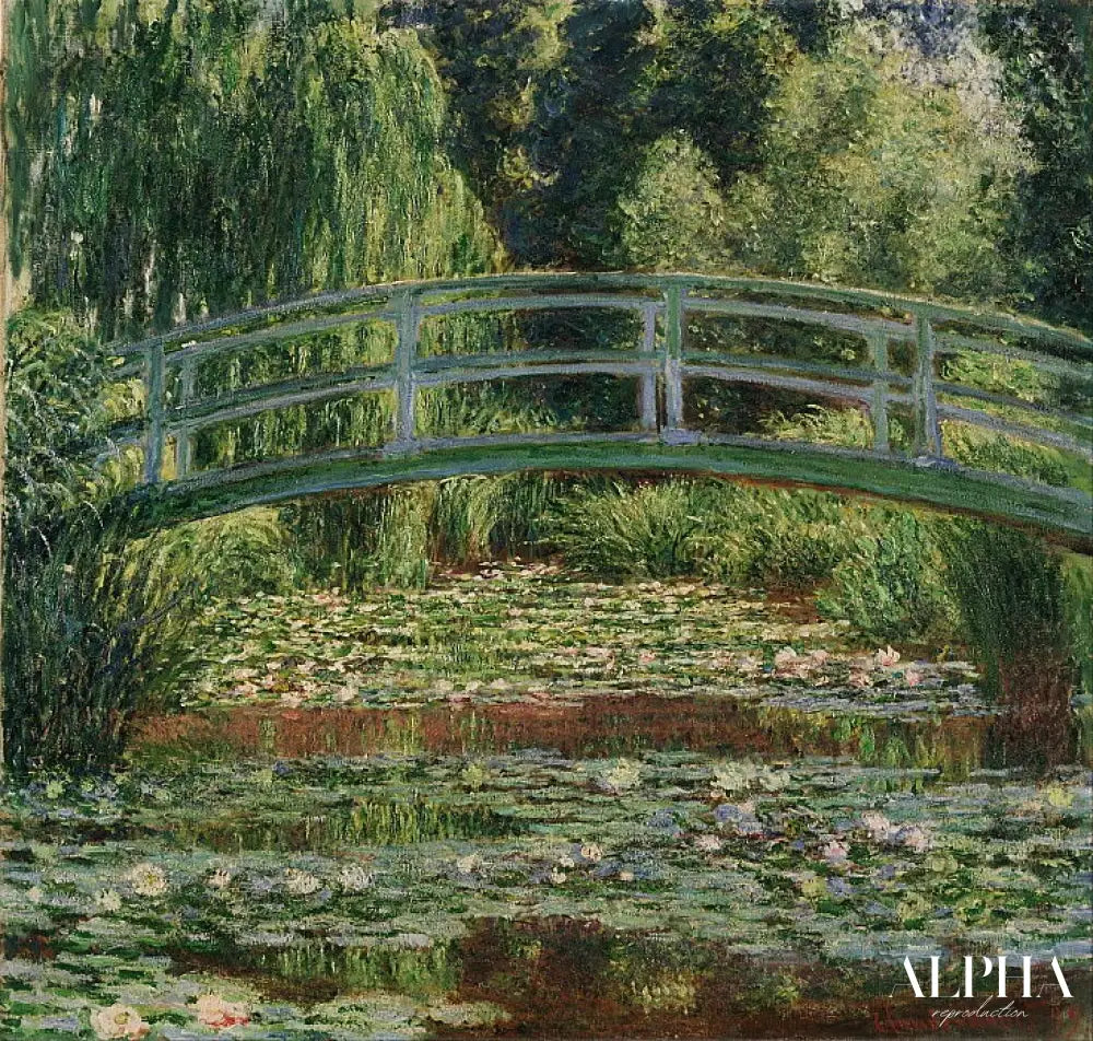 Le Bassin aux nymphéas - Claude Monet - Reproductions de tableaux et peintures haut de gamme