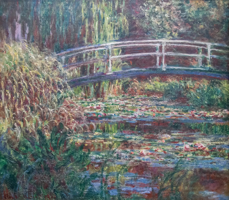 De vijver met waterlelies, Roze harmonie - Claude Monet