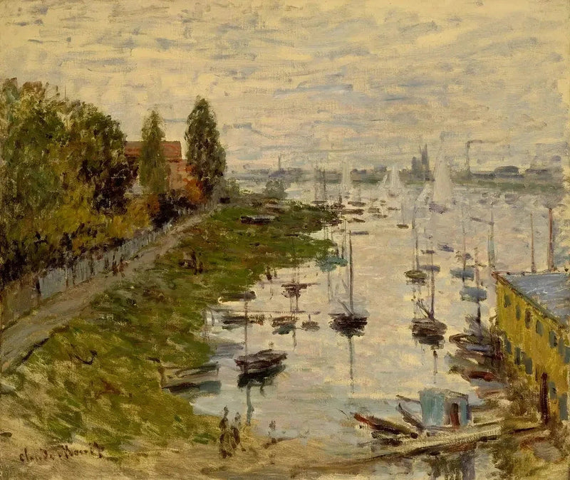 Het Argenteuil Basin W335 - Claude Monet