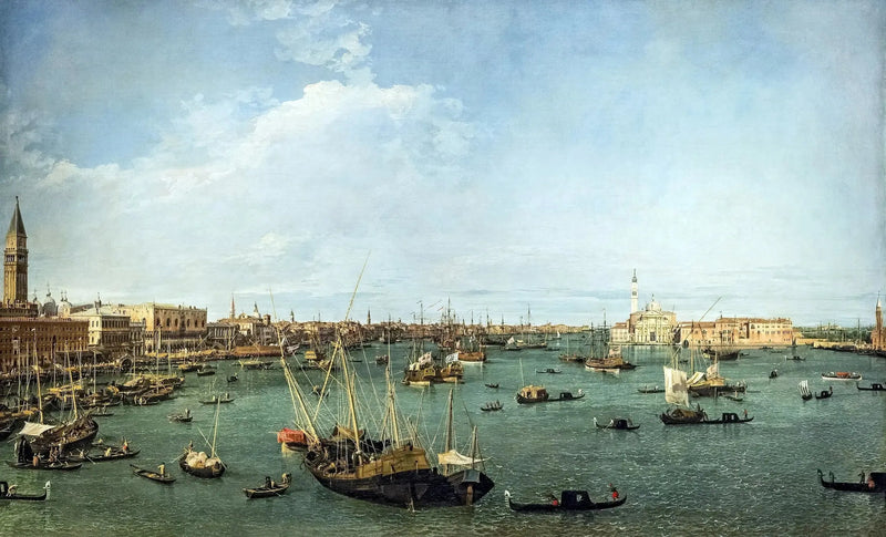 Het bassin van San Marco, Venetië - Canaletto

Source:
Le Bassin de Saint Marc, Venise - Canaletto