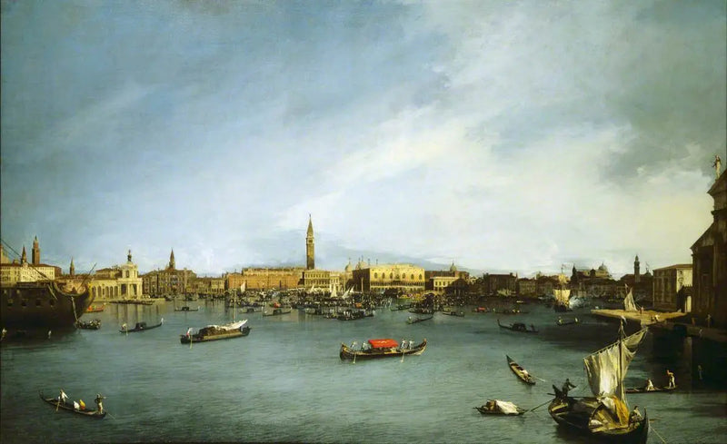 Het Bassin van Saint-Marc, Venetië, gezien vanaf de Giudecca - Canaletto

Source:
Le Bassin de Saint-Marc, Venise, vu de la Giudecca - Canaletto