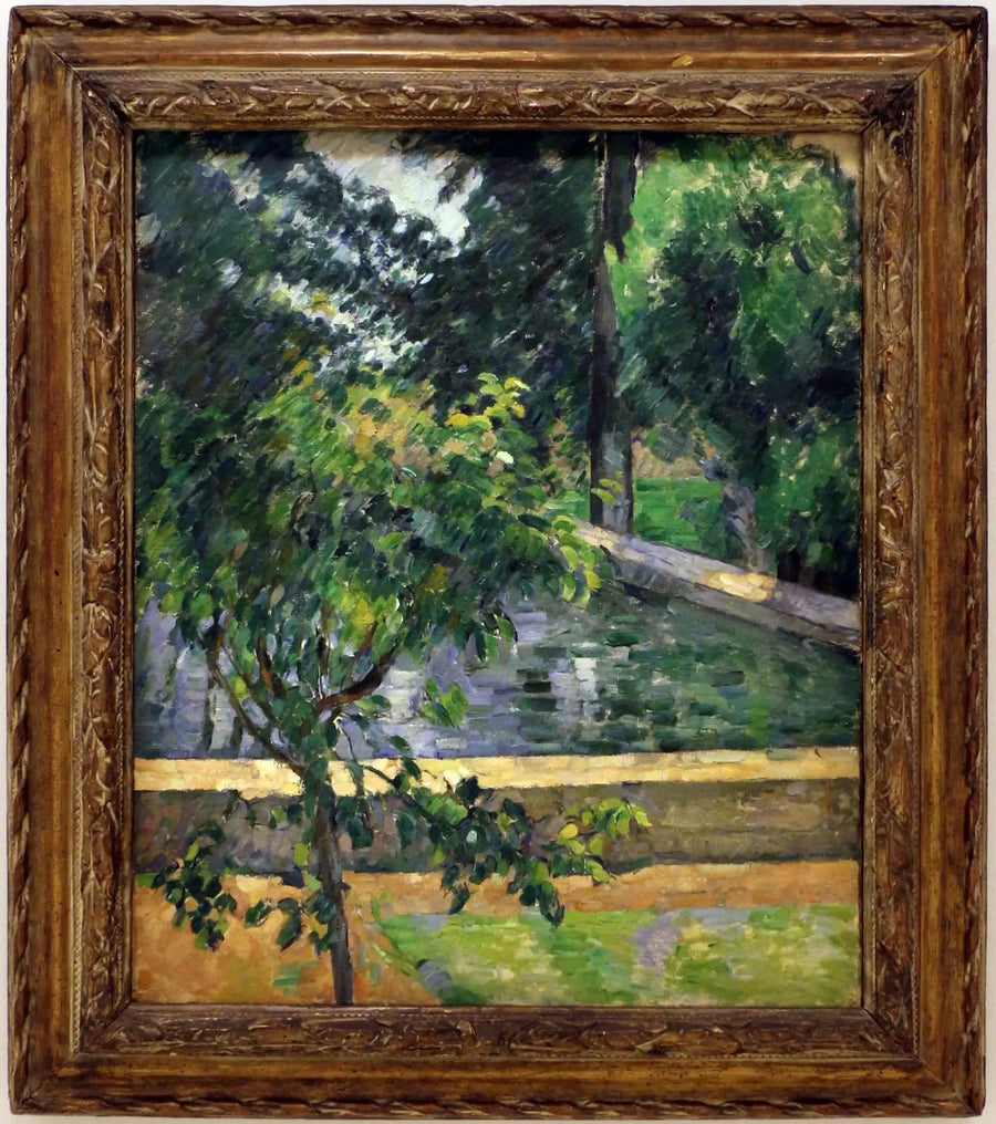 Het Bassin van Jas de Bouffan - Paul Cézanne