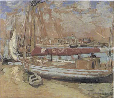 Le bateau de pêche - Édouard Vuillard image 1 reproduction artisanale de tableau
