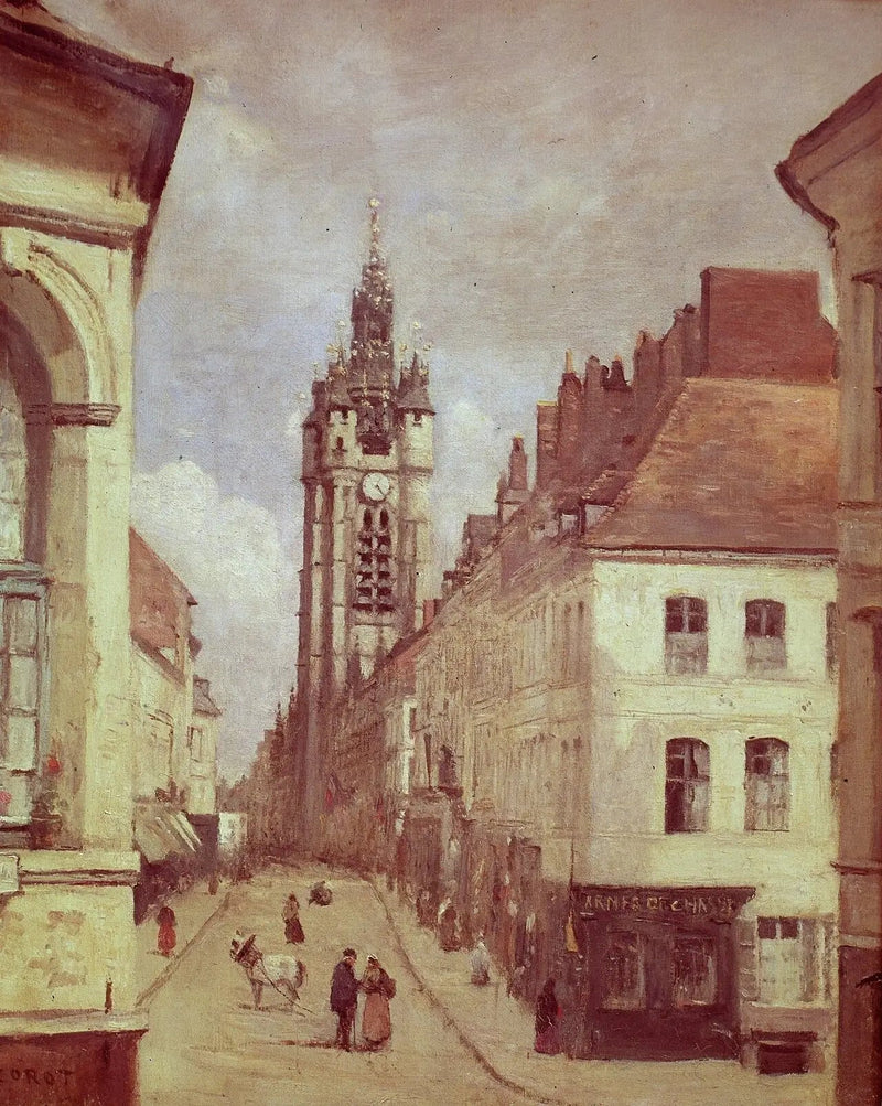 De Belfort van Douai - Jean-Baptiste Camille Corot