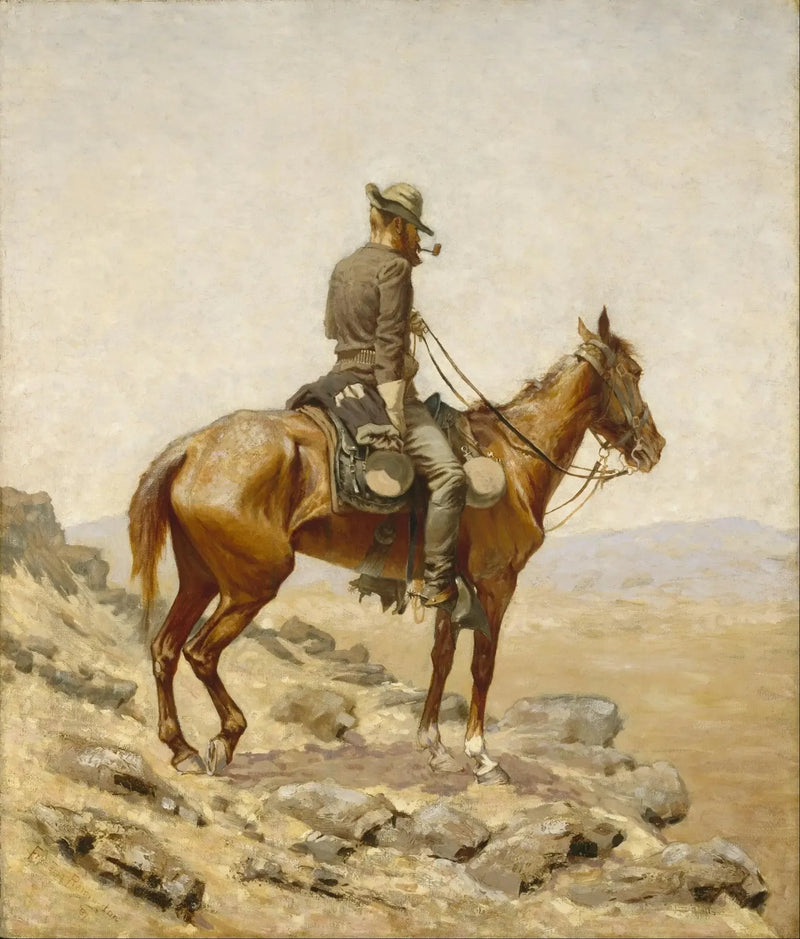 Het uitkijkpunt - Frederic Remington

Source:
Le belvédère - Frederic Remington