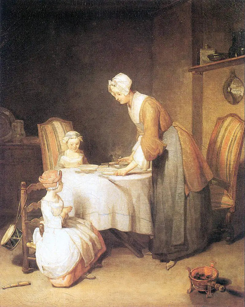Het Bénédicité - Jean Simeón Chardin