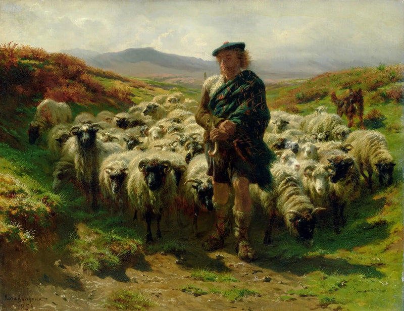 De herder van de Hooglanden - Rosa Bonheur