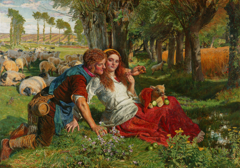 De huurlingherder - William Holman Hunt