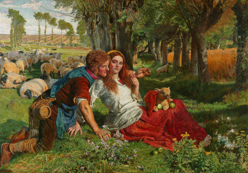 De huurlingherder - William Holman Hunt