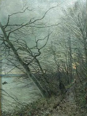 Het Hout van de Rotsen - Alfred Sisley