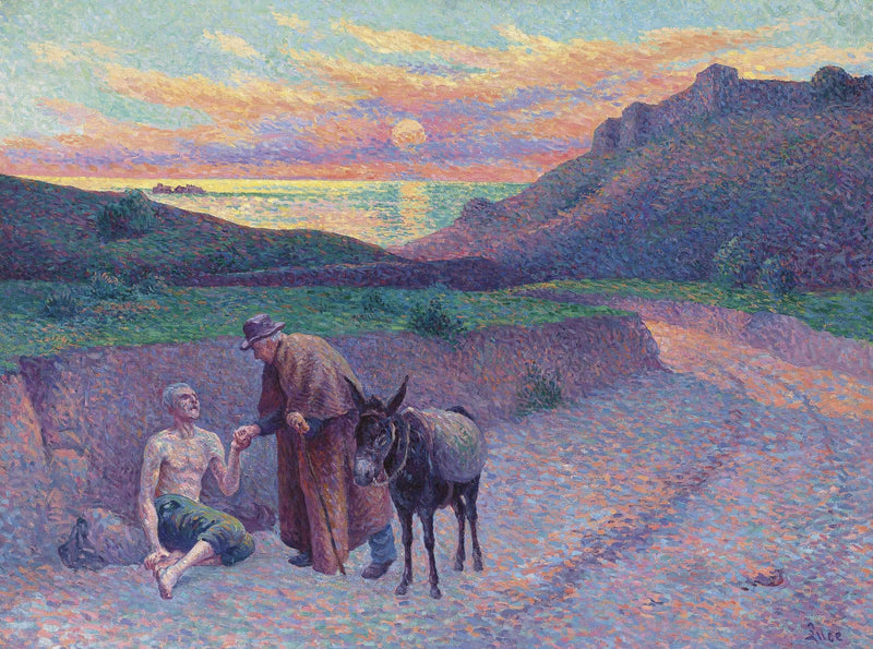 De goede Samaritaan - Maximilien Luce