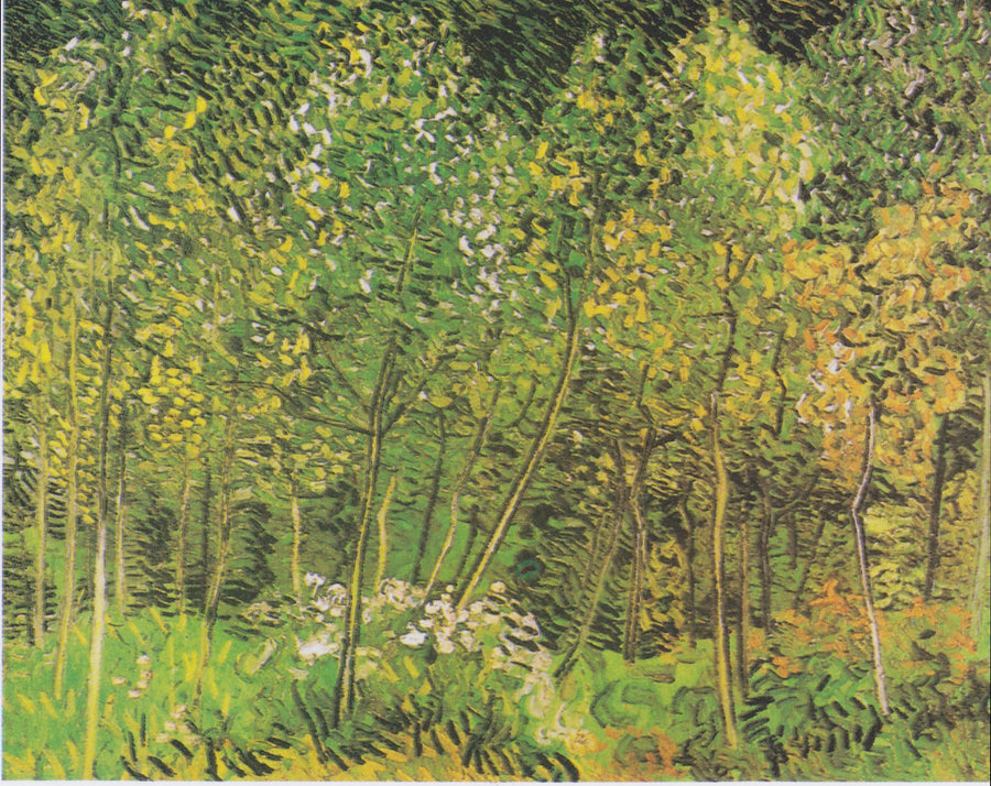 Het Bosje - Vincent van Gogh