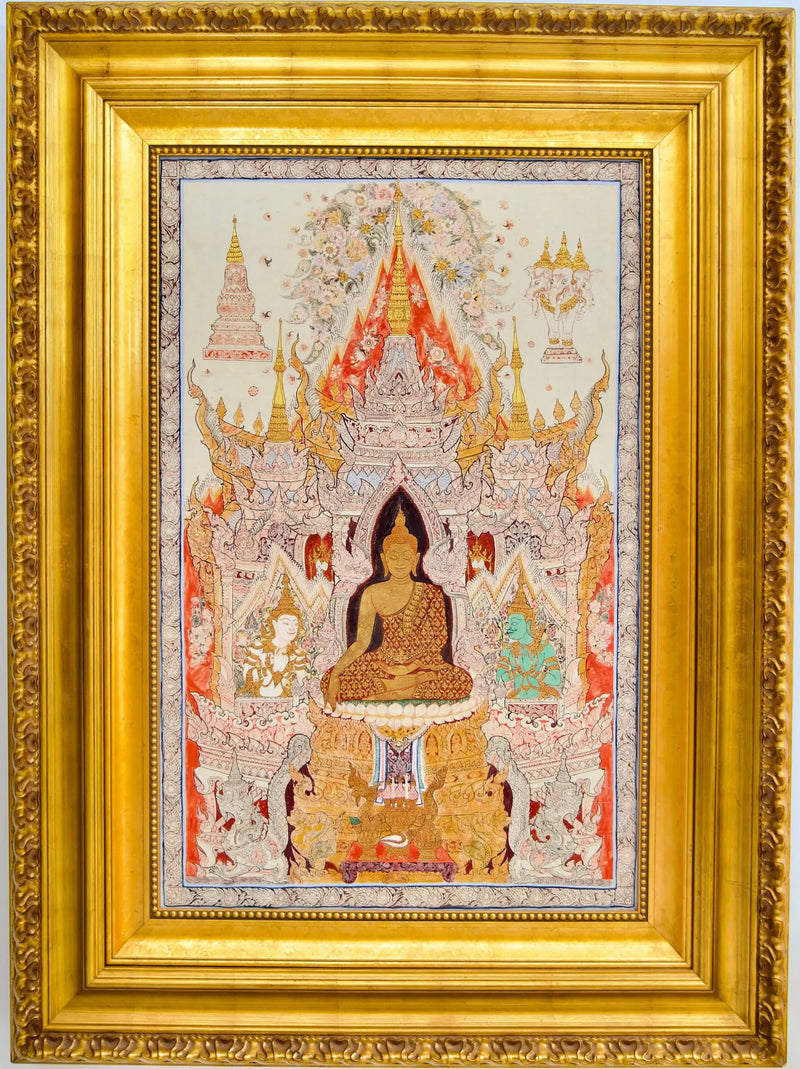 De Witte Boeddha | 70x105cm