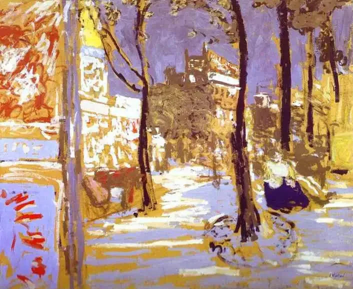 De Boulevard des Battignolles - Édouard Vuillard