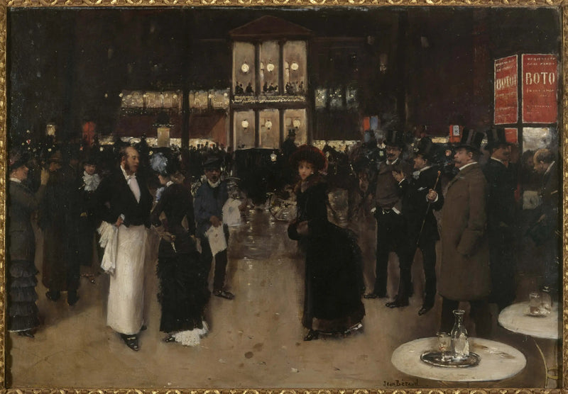 De boulevard Montmartre, 's nachts, voor het Variétés-theater - Jean Béroud

Source:
Le boulevard Montmartre, la nuit, devant le théâtre des Variétés - Jean Béraud