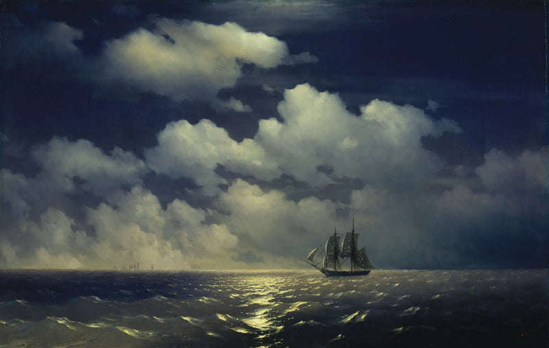 De brigadier « Mercury » ontmoet de Russische vloot na de overwinning op twee Turkse schepen - Ivan Aïvazovski

Source:
Le brigadier « Mercury » rencontre l'escadre russe après la victoire sur deux navires turcs - Ivan Aïvazovski