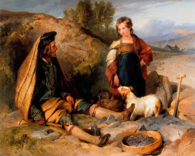 De steenbreker en zijn dochter - Edwin Henry Landseer

Source:
Le briseur de pierres et sa fille - Edwin Henry Landseer