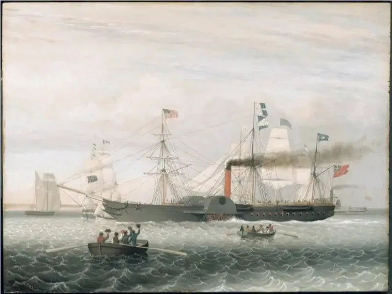 De Britannia die de haven van Boston binnenvaart - Fitz Henry Lane

Source:
Le Britannia entrant dans le port de Boston - Fitz Henry Lane