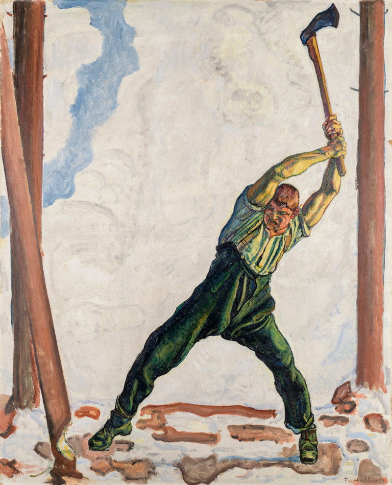 De houthakker - Ferdinand Hodler