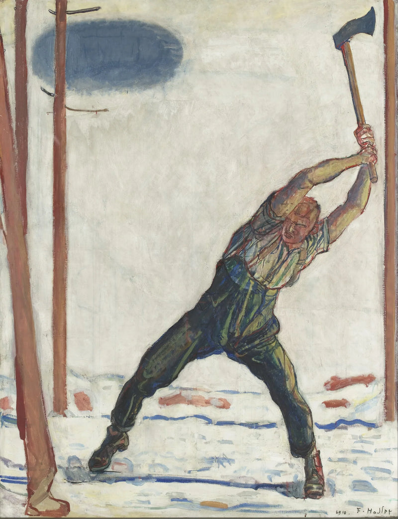 De houthakker - Ferdinand Hodler