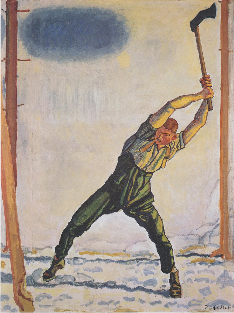 De houthakker - Ferdinand Hodler
