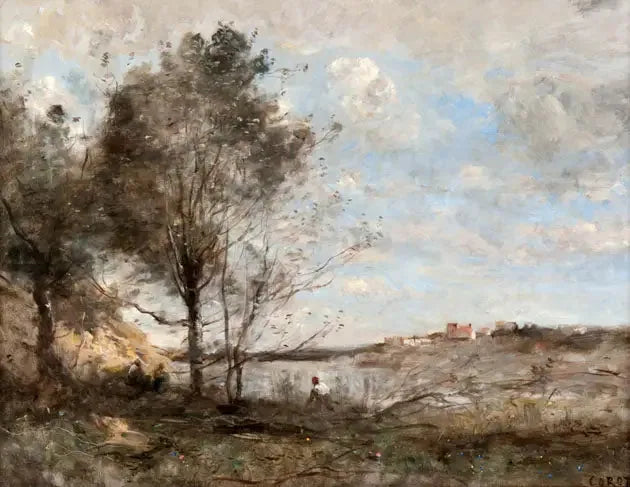 De houthakker - Jean-Baptiste Camille Corot