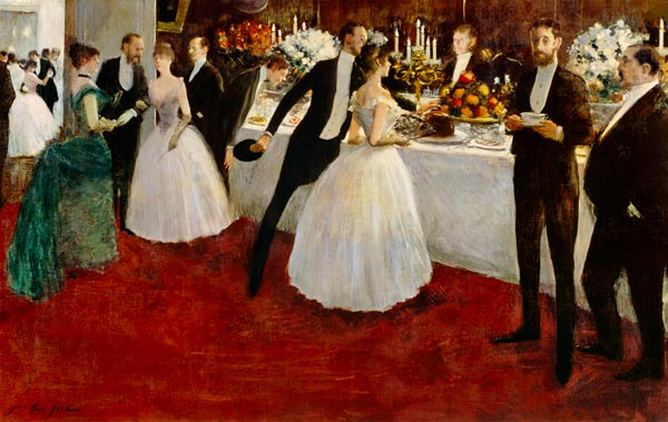 De buffet - Jean-Louis Forain
