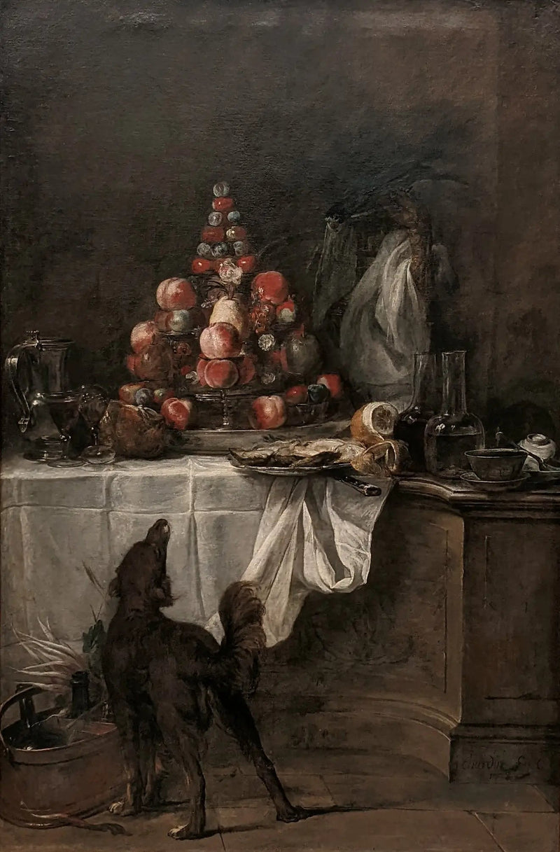 Het Buffet - Jean Simeón Chardin