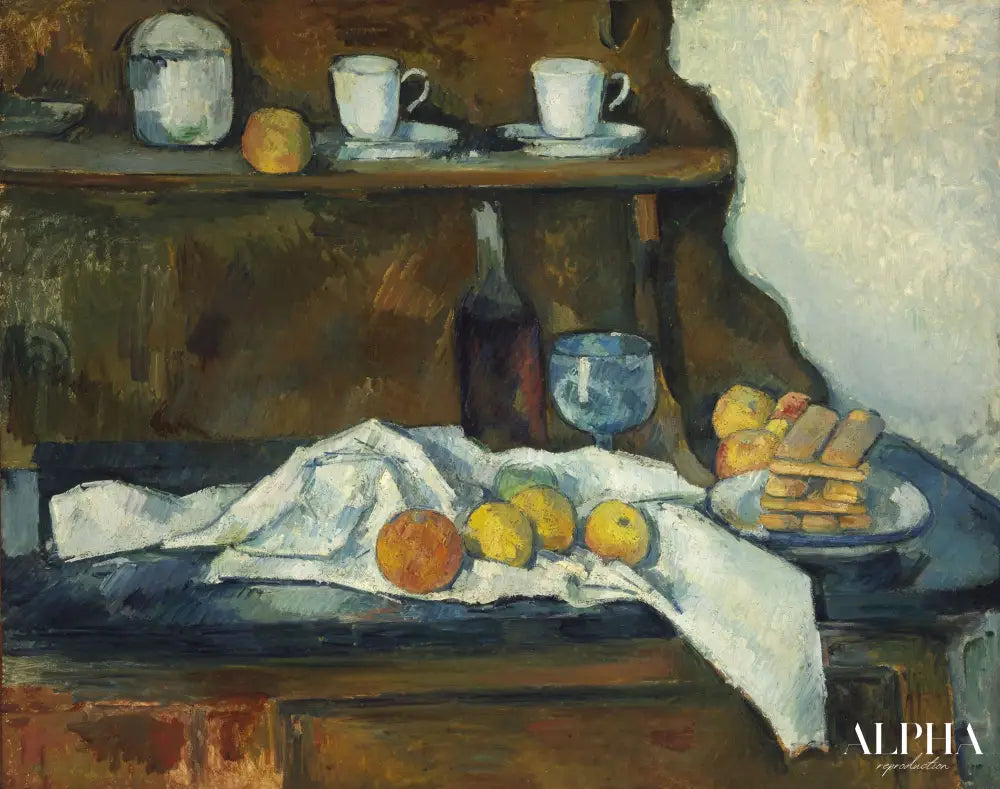 Le buffet - Paul Cézanne - Reproductions de tableaux et peintures haut de gamme