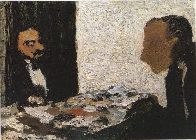 Het bureau - Édouard Vuillard