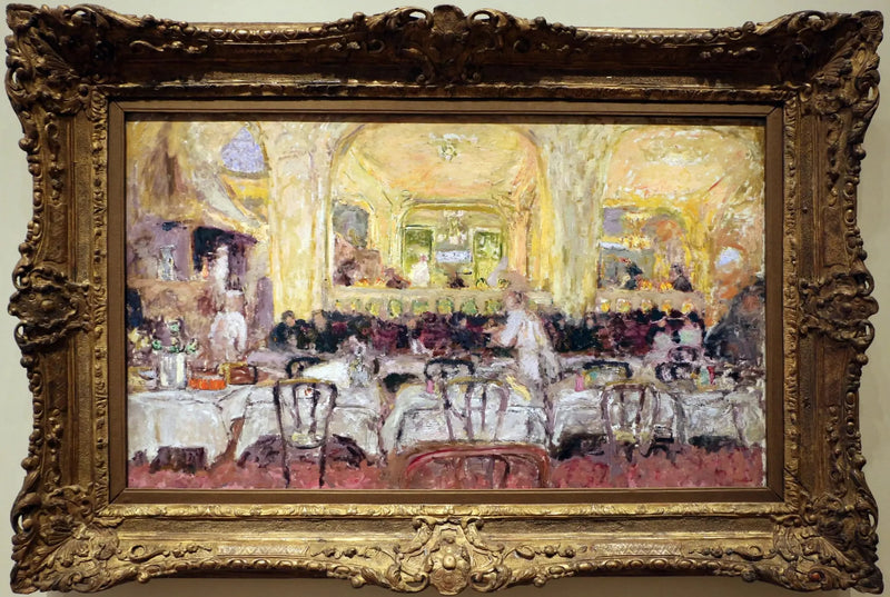 Het café Wepler - Édouard Vuillard