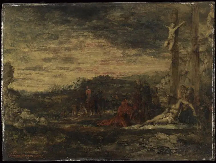 Het Calvarieberg - Gustave Moreau