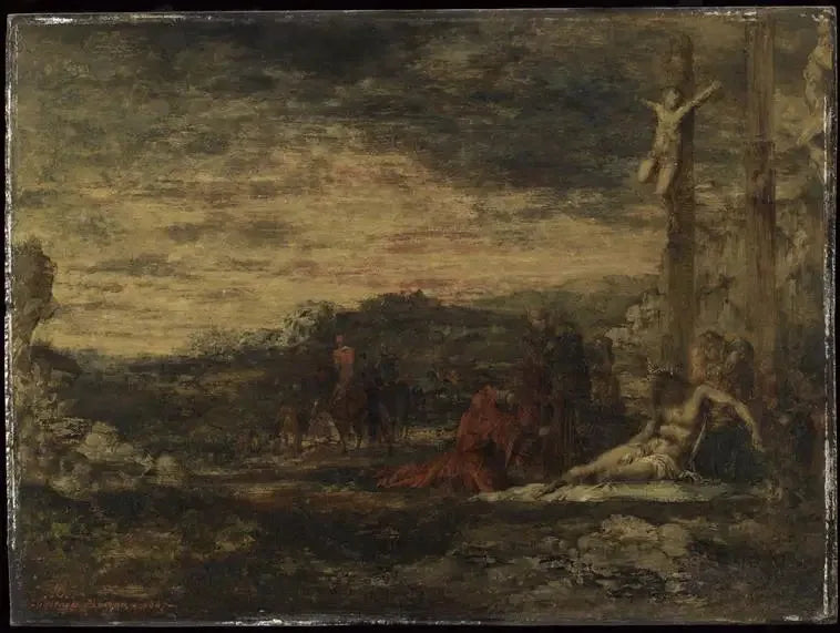 Het Calvarieberg - Gustave Moreau